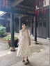 ARTFULMOM英國(guó)孕婦夏裝連衣裙2025新款薄款甜美短袖時(shí)尚大碼寬松顯瘦孕婦裙 米杏色 M 曬單實(shí)拍圖