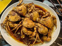 大閘蟹花雕醉蟹新鮮活蟹制作花雕熟醉蟹非生腌螃蟹香辣即食生鮮 花雕醉蟹全母6只 600g 2-2.5兩/只 曬單實(shí)拍圖