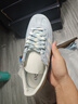 阿迪達(dá)斯 （adidas）三葉草女鞋 秋季新款經(jīng)典運(yùn)動(dòng)板鞋德訓(xùn)鞋「T頭鞋」 藍(lán)/漢玉白/樹脂黃 38 曬單實(shí)拍圖