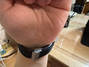 炫戴適用apple watch ultra2表帶硅膠高級(jí)蘋果S10手表帶金屬iWatch s9/8/7/6/5/4男士款se運(yùn)動(dòng)配件防水 恒寶款液態(tài)硅膠-鈦黑 適用42/44/45/49/S10【46 曬單實(shí)拍圖