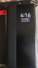 MR.G 適用華為Mate30pro手機殼mate30保護套翻蓋智能視窗皮套女男款商務(wù)全包防摔保護殼 Mate30Pro/30EPro【玄黑色】 智能視窗丨親膚手感 曬單實拍圖