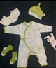 babycare新生兒見(jiàn)面禮盒衣服嬰兒禮物周歲初生寶寶用品大全 淡焦黃 59cm  曬單實(shí)拍圖