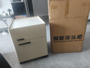 信京鋼制隱藏式保險(xiǎn)密碼柜智能實(shí)木儲(chǔ)物箱床邊柜一體無(wú)線充電床頭柜 曬單實(shí)拍圖
