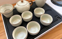 唐豐汝窯功夫茶具套裝家用輕奢高檔小型茶臺自動(dòng)煮茶燒水壺一體式茶盤(pán) 觀(guān)山盤(pán)黑+雙魚(yú)壺+長(cháng)嘴提梁壺9頭 曬單實(shí)拍圖
