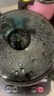 奧克斯（AUX）全自動(dòng)上水電熱燒水壺 茶色玻璃燒水器茶臺(tái)專用一體茶桌茶幾泡茶恒溫316L不銹鋼發(fā)熱盤1.2L電茶爐 曬單實(shí)拍圖