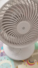 京東京造 [小云朵」空氣循環(huán)扇 廣角搖頭電風(fēng)扇家用節(jié)能桌面/臺式小風(fēng)扇空調(diào)伴侶輕音大風(fēng)量四季循環(huán)白色款 曬單實(shí)拍圖