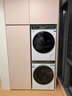 海爾（Haier）云溪3.0 洗烘套裝 10KG直驅(qū)滾筒懶人洗衣機+雙擎熱泵烘干機家用 583W+583W家電國家補貼 曬單實拍圖
