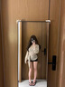 妙奕嘉防曬罩衫長袖t恤女夏季新款2025年寬松t恤衫薄款上衣女打底空調(diào)衫 辣妹修身百搭長袖斜肩罩衫 L 【建議100-115斤】卡其 曬單實拍圖