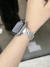 學(xué)長家適用華為watch fit4手表帶鏈創(chuàng)意金屬watchfit3智能運(yùn)動表鏈4pro腕表新款手環(huán)2高級感腕帶女款夏天 彩鉆小狗-星光色 適用：華為WATCH FIT4/4Pro表帶 曬單實拍圖