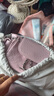 CHARLES&KEITH25秋新品油蠟皮菱格腋下雙肩包機(jī)車包七夕禮物CK2-60782702 Cotton Candy Pink棉花糖粉 S 曬單實拍圖