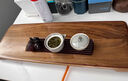 暢璽胡桃實木茶盤鑲嵌德國電木茶臺辦公家用簡約排水式茶盤茶托盤高端 文雅60*25*4CM 曬單實拍圖