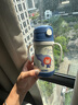 膳魔師（THERMOS）兒童保溫杯水杯吸管杯學(xué)飲杯316L不銹鋼把手學(xué)生杯超輕暢吸杯TCKC 曬單實(shí)拍圖