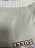 浪莎【100%棉】女士睡衣女夏季舒適簡約格子短袖長褲家居服套裝可外穿 曬單實拍圖