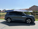 邁牛 全自動汽車移動車篷遮陽傘車衣罩智能遙控車棚電動折疊防曬隔熱 半自動藏青（長4.8米*寬2.4米） 全車型通用 曬單實拍圖