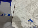 夢(mèng)百合（MLILY）100S床笠全棉夾棉抗菌防水床笠罩新疆長(zhǎng)絨棉床墊保護(hù)套1.5m珍珠白 曬單實(shí)拍圖