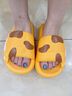LATE TIME可愛(ài)貓爪兒童拖鞋女童夏季室內家居軟底防滑一家三口親子涼拖鞋 橘色 36 -37【適臺35-36碼) 曬單實(shí)拍圖