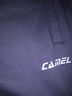 駱駝（CAMEL）直筒運動褲女子休閑針織衛(wèi)褲長褲 CB2225L0783B 黑色 M 曬單實拍圖