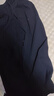 Foss Phil日式亞麻山本褲男士夏季薄款寬松垂感透氣冰絲運(yùn)動闊腿休閑長褲子 DJS-Q2583黑色 XL 【建議135斤-145斤】 曬單實拍圖