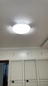 雷士照明全光譜led吸頂燈2025新款現(xiàn)代簡約80cm客廳燈圓形餐廳臥室燈 鏤空圓60cm 全光譜 三色60瓦 曬單實拍圖