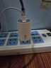 黑魚電力蘑菇二號充電器頭65W快充適用于筆記本充電器蘋果華為小米充電器手機平板快充頭 蘑菇二號可拆卸充電器-皓月白 曬單實拍圖