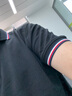 TOMMY HILFIGER【珠地網(wǎng)眼】夏季男透氣舒適鑲邊翻領(lǐng)T恤/純色修身多色短袖POLO 【合身款】曜巖黑色BEG L 曬單實(shí)拍圖