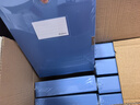 齊心（COMIX）10只A4檔案盒55mm粘扣文件盒加厚塑料資料盒憑證人事城建文件收納盒辦公財會用品藍色EA1002-10 曬單實拍圖