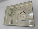 墨派奶油風(fēng)綠植電表箱裝飾畫(huà)帶時(shí)鐘萬(wàn)年歷遮擋配電箱總閘網(wǎng)絡(luò)線(xiàn)盒子 幸福之?dāng)?shù) 液壓65*45cm(遮擋52*32) 曬單實(shí)拍圖