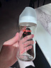 貝親（Pigeon）玻璃奶瓶寬口徑防脹氣240ml M號(hào)奶嘴 3月+ AA187  曬單實(shí)拍圖