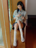 天美意瑪麗珍鞋商場(chǎng)同款潮流休閑純色百搭女鞋2025秋新款BL251CQ5 銀色 38 曬單實(shí)拍圖