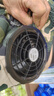 波富鳥黑色五葉空調(diào)服專用風扇衣服制冷工作服配件5V7.4V12V24V36V風扇 36V風扇2個+DC三通線 均碼 升級大風力黑色5葉 曬單實拍圖