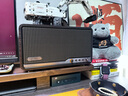 漫步者（EDIFIER）S300 高品質(zhì)復古藍牙音箱 HiFi級一體式大功率音響 居家音響 桌面音響 黑胡桃 曬單實拍圖