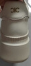 接吻貓8cm內(nèi)增高[太妃糖]厚底德訓(xùn)鞋女小白鞋KA64214-51 椰奶白  35  曬單實(shí)拍圖