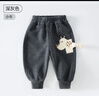 婧麒（JOYNCLEON）兒童棉服男女童裝寶寶秋冬季嬰兒衣服棉服加厚外出棉襖加絨外套 白色恐龍 80 cm 曬單實(shí)拍圖