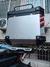 LOBOO蘿卜摩托車(chē)鋁合金尾箱適用HONDA本田PCX160 PCX150大容量后備尾箱 P45T銀色尾箱 曬單實(shí)拍圖