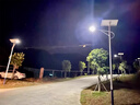 古熾路燈太陽(yáng)能路燈帶桿新農(nóng)村戶外燈公路照明燈超亮大功率全套庭院燈 6米桿10000w市政款（全套配件） 曬單實(shí)拍圖