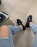 MUCILAGEKNOW輕奢男鞋2025新款皮鞋男商務(wù)休閑正裝鞋男士套腳樂福鞋新郎婚鞋 酒紅色 42 標(biāo)準(zhǔn)皮鞋碼 曬單實(shí)拍圖