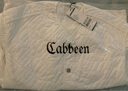卡賓（CABBEEN）商場同款卡賓都市男裝保暖棉衣2022秋冬新款潮流寬松H2224135003 漂白色02 XL 52/180 曬單實(shí)拍圖