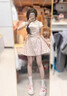 JIOESC公主裙女小個(gè)子顯瘦波點(diǎn)吊帶假兩件連衣裙2025新款法式甜美碎花裙 碎花裙 均碼 90-120斤 曬單實(shí)拍圖