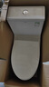 箭牌（ARROW）衛(wèi)浴靜音緩降馬桶小戶型坐便器節(jié)水家用噴射虹吸抗菌防臭馬桶T32 雙漩勁沖AEB12609 305坑距 曬單實拍圖