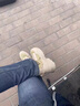 AIZUNSHI馬丁靴男鞋春秋季新款高幫工裝鞋子男韓版百搭英倫風(fēng)短靴休閑潮鞋 9696卡其 42 (260mm) 曬單實(shí)拍圖