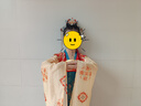 安妮優(yōu)兒女童敦煌飛天漢服春秋2025新款女孩唐裝襦裙國風(fēng)連衣裙 藍(lán)色140 曬單實(shí)拍圖