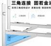貝石 空調(diào)支架 通用加厚201不銹鋼空調(diào)外機(jī)支架空調(diào)外機(jī)掛架托架適用于格力美的海爾空調(diào)架 3P 曬單實(shí)拍圖