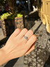 莫桑石戒指情侶對戒鉆戒結(jié)婚訂婚求婚輕奢純銀鍍鉑金pt950禮物 輕奢款-女戒鉆50分-玫瑰花禮盒 默認活口【閉口備注圈號】 曬單實拍圖