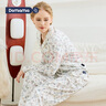 DOMIAMIA月子服孕婦睡衣待產(chǎn)哺乳服孕期產(chǎn)后可調(diào)節(jié)家居服套裝（帶哺乳口） 曬單實(shí)拍圖