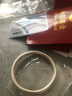 中國黃金（CHINA GOLD）福字龍鳳足銀手鐲古法蓮花心經(jīng)手鐲素圈唐草紋新中式送老婆送媽媽 龍鳳手鐲（56#）丨約30g-31g 曬單實拍圖