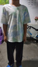 貴人鳥(niǎo)童裝男童套裝夏薄款兒童扎染短袖t恤衫中大童透氣運動(dòng)夏裝 藍綠/G貴人鳥(niǎo)白硅膠K-黑/G貴人鳥(niǎo) 150 曬單實(shí)拍圖
