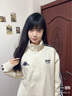 卡帕（Kappa）背靠背情侶款2025春秋季運動服夾克男士外套休閑針織開衫上衣女 黑色-990 M （推薦尺碼100-120斤） 曬單實拍圖