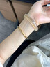中國黃金香檳玉手鐲女玉鐲瑪瑙玉髓鐲子七夕情人節(jié)生日禮物送女朋友老婆 香檳美人手鐲【56圈口】 曬單實(shí)拍圖