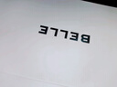 百麗（Belle）時(shí)尚一字帶穆勒鞋女慵懶平跟可外穿拖鞋B2620BH5 黑色 36 (230mm) 曬單實(shí)拍圖