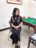 江韻南高端走秀旗袍2025新款長(zhǎng)款修身黑色高彈七彩亮片禮儀表演服 黑色 XL 曬單實(shí)拍圖